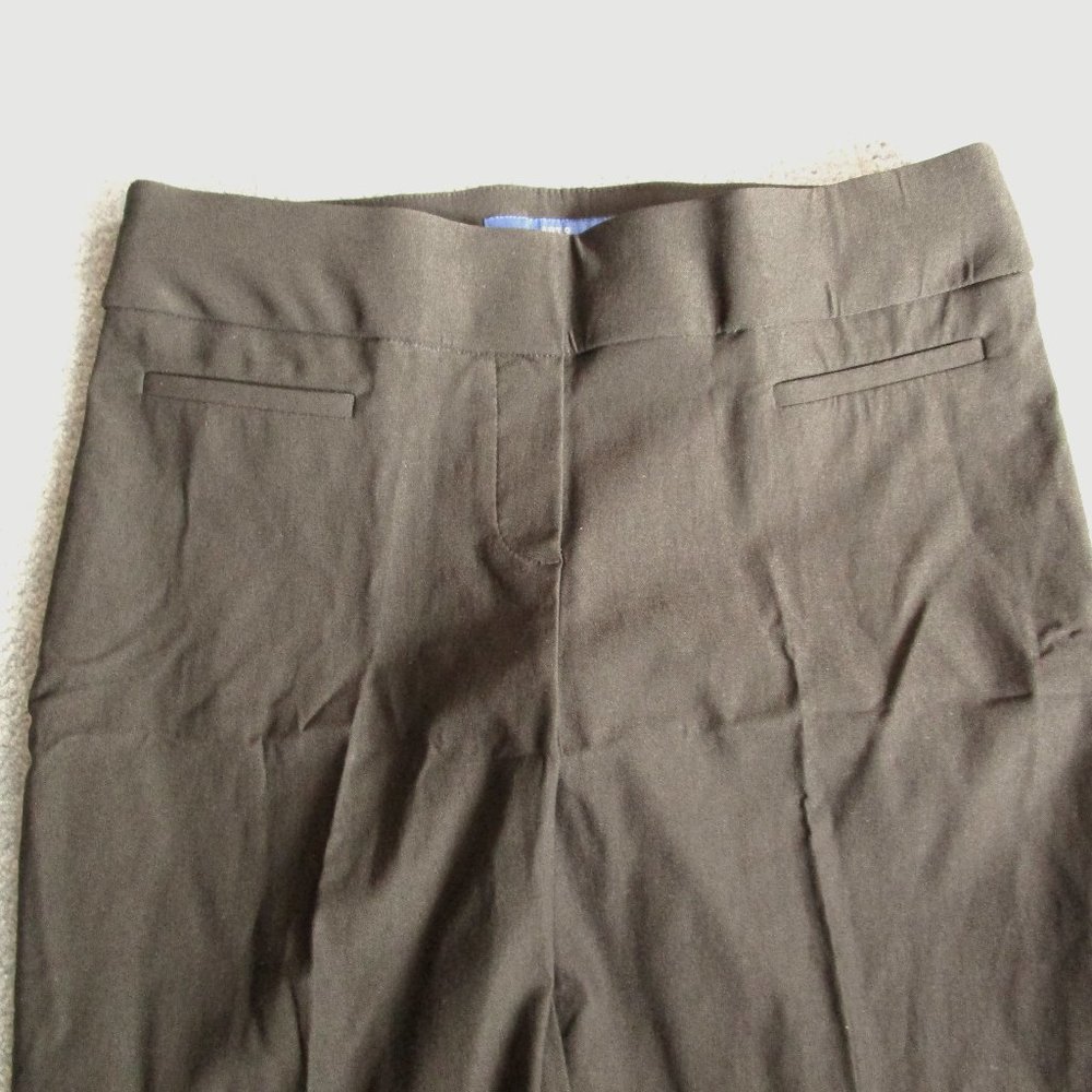 Apt 9, (Brynn) 12P,  black, pull-on, thin-leg pant